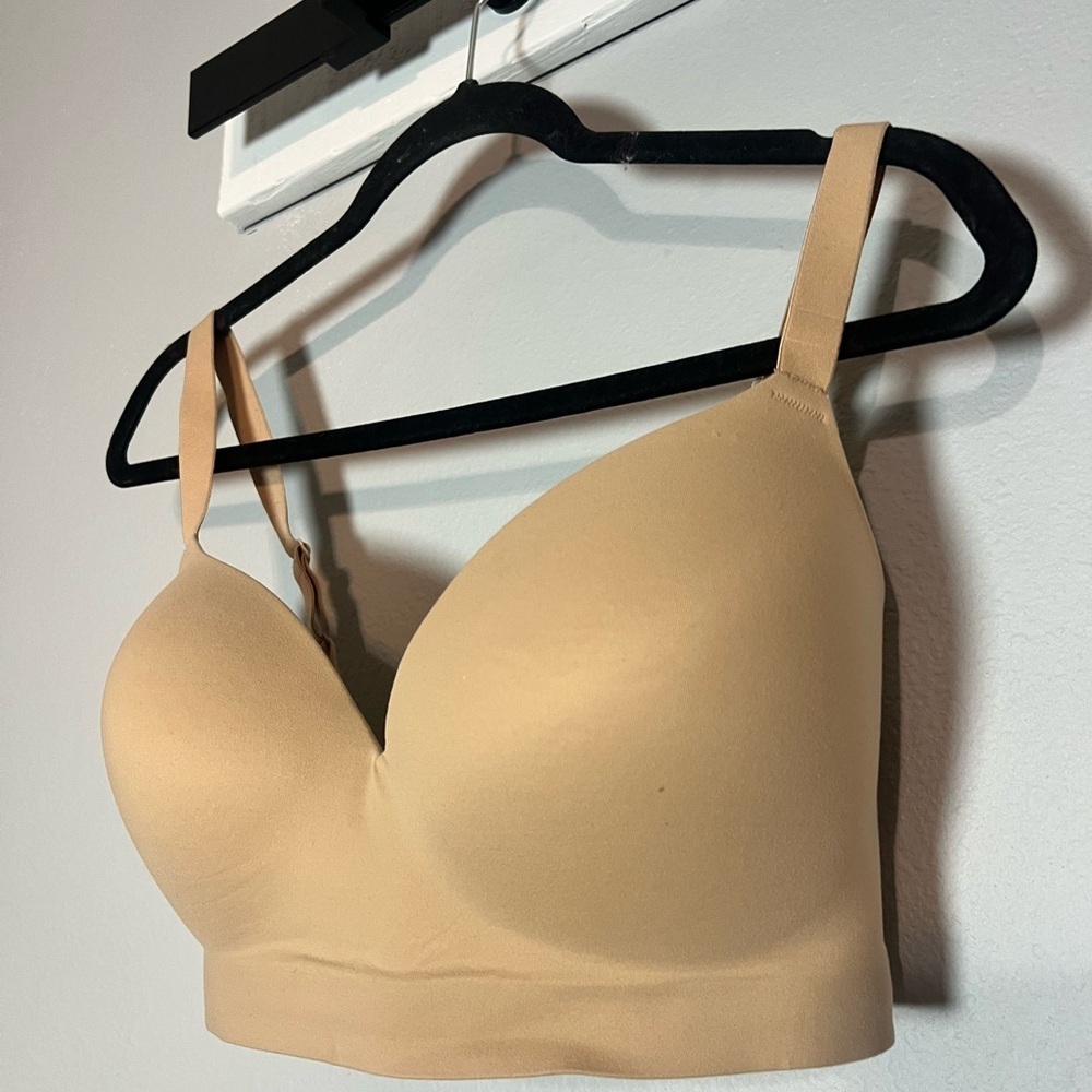 Soma Enbliss Wireless Bra 34DD Nude Beige Tan - Picture 3 of 7